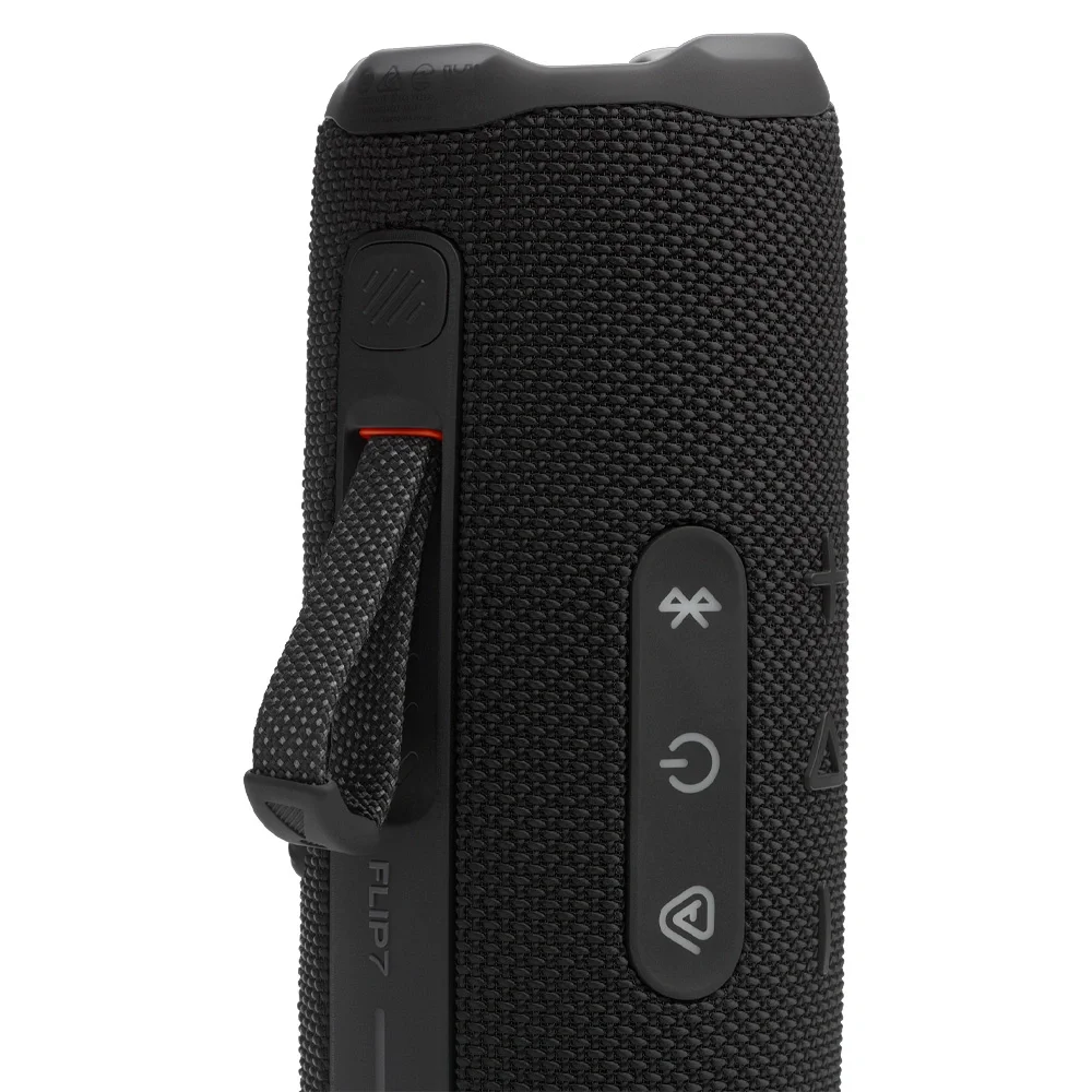 Колонка портативная JBL Flip 7 черный 25W 1.0 BT 4800mAh (JBLFLIP7BLK)