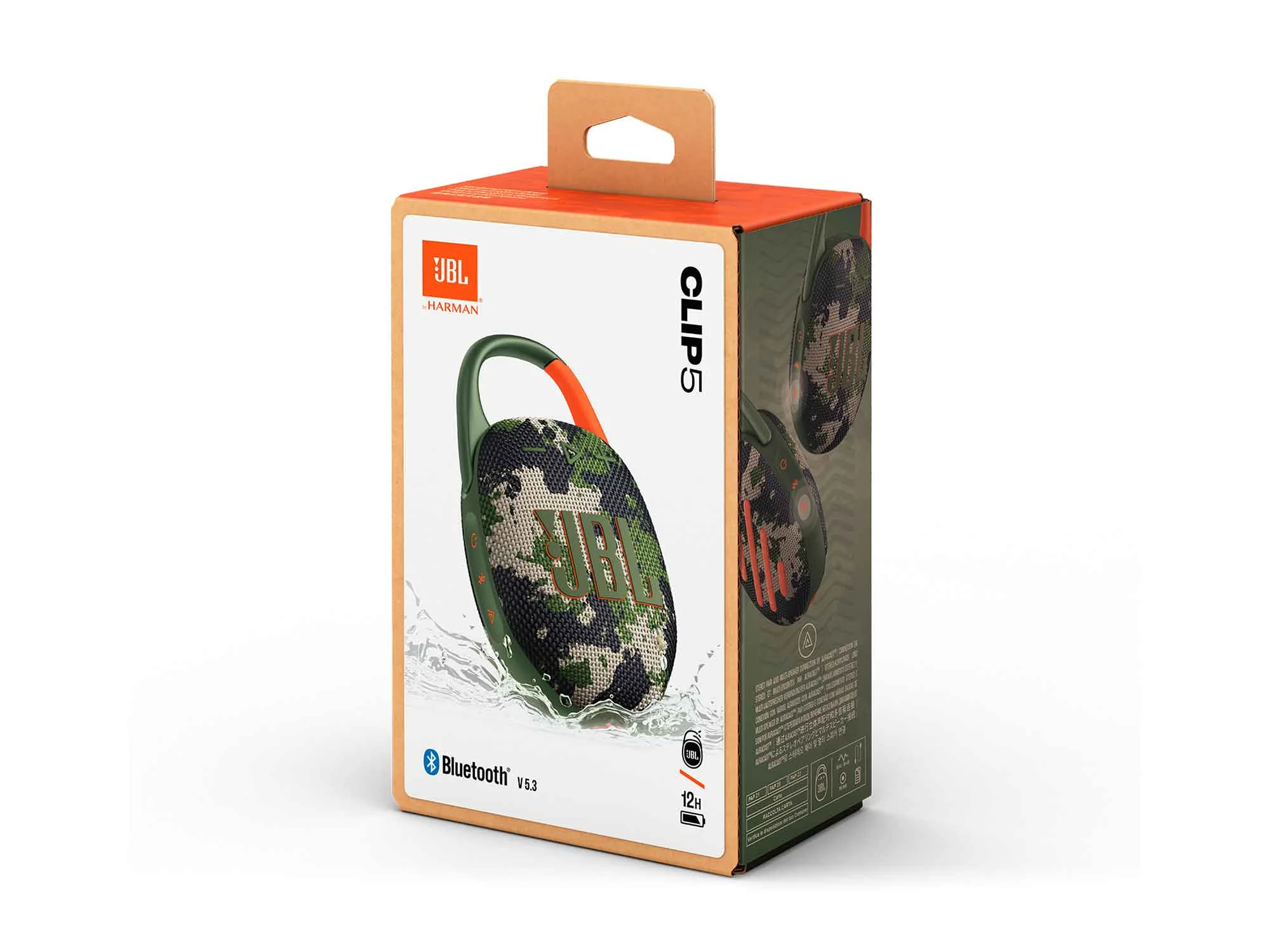 Портативная акустика JBL CLIP 5, камуфляж