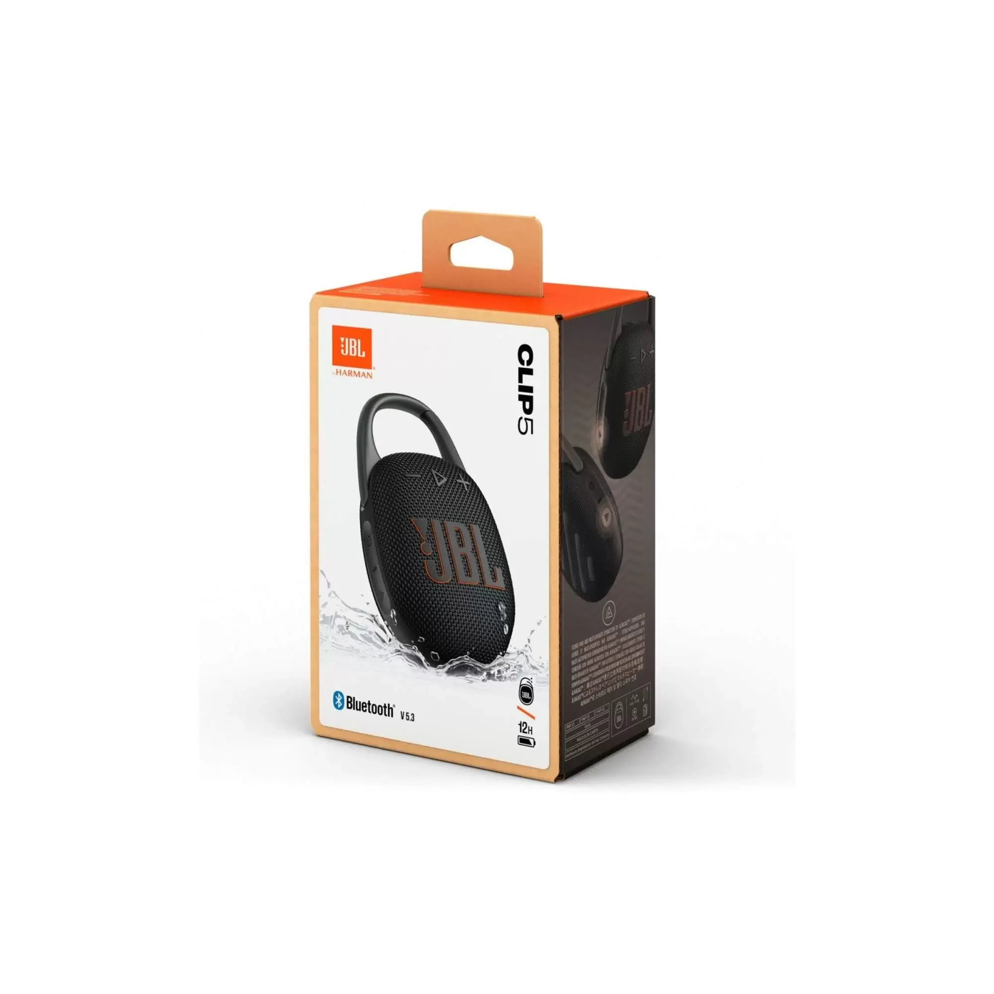 Портативная акустика JBL CLIP 5, черный