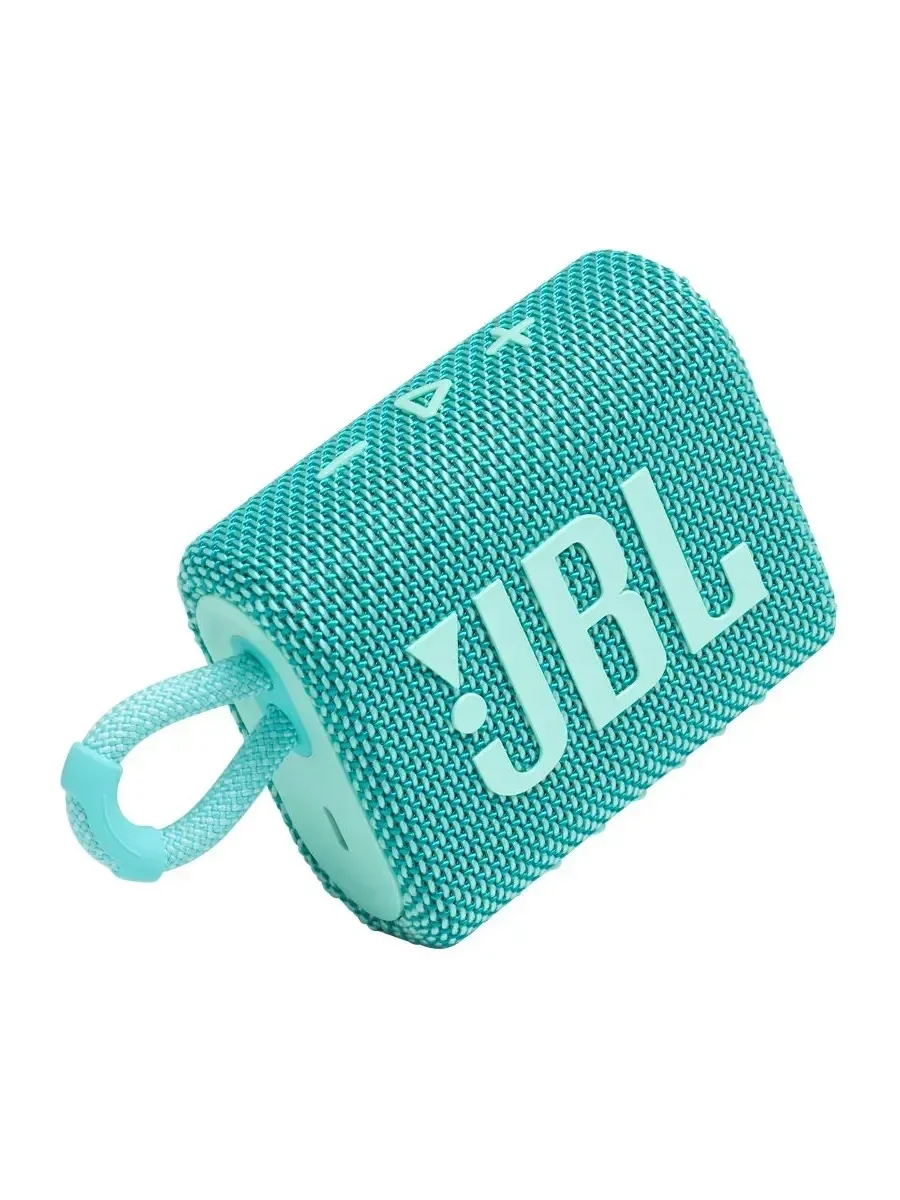 Портативная акустика JBL GO 3, бирюзовый