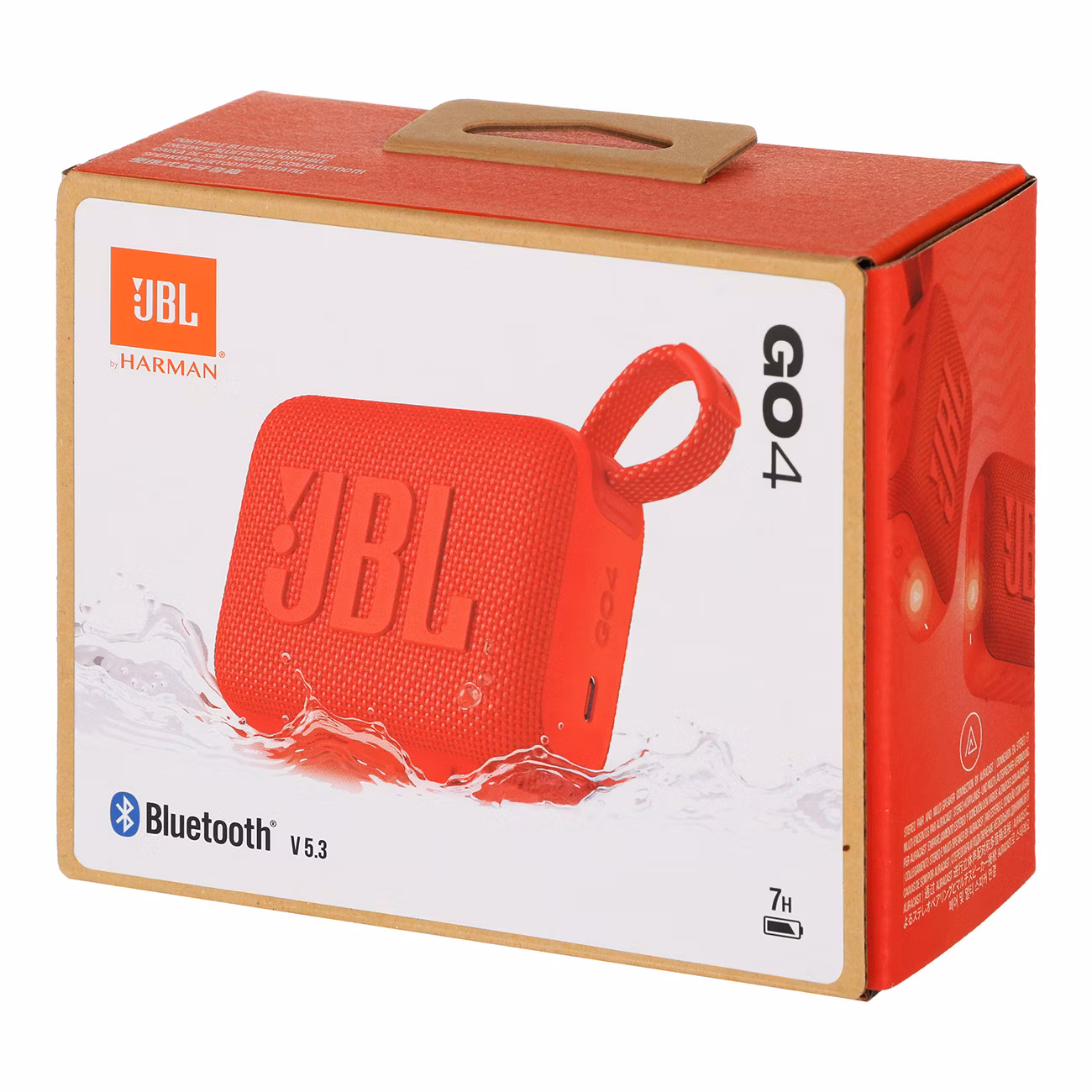 Портативная акустика JBL GO 4, красный
