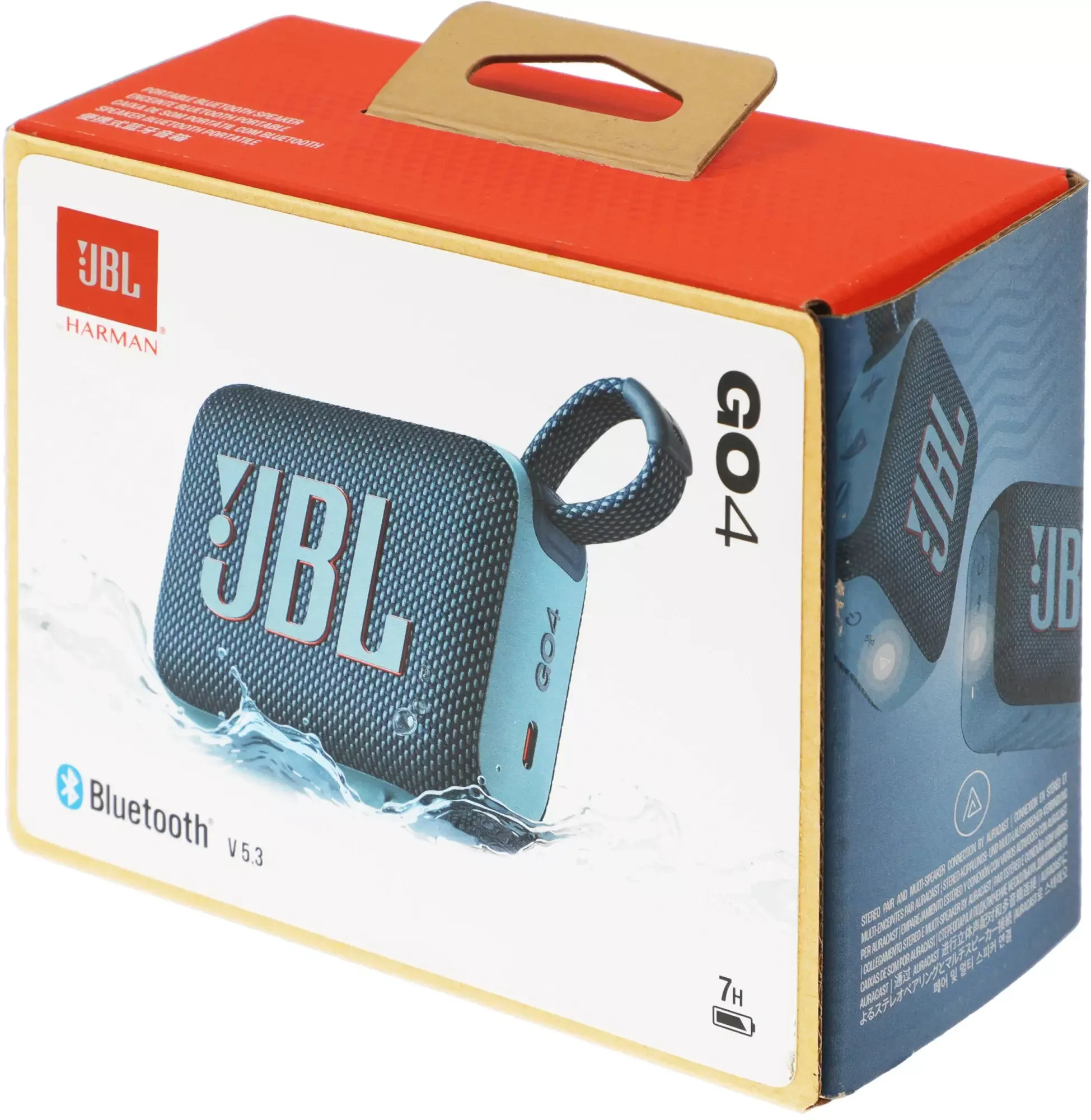 Портативная акустика JBL GO 4, синий