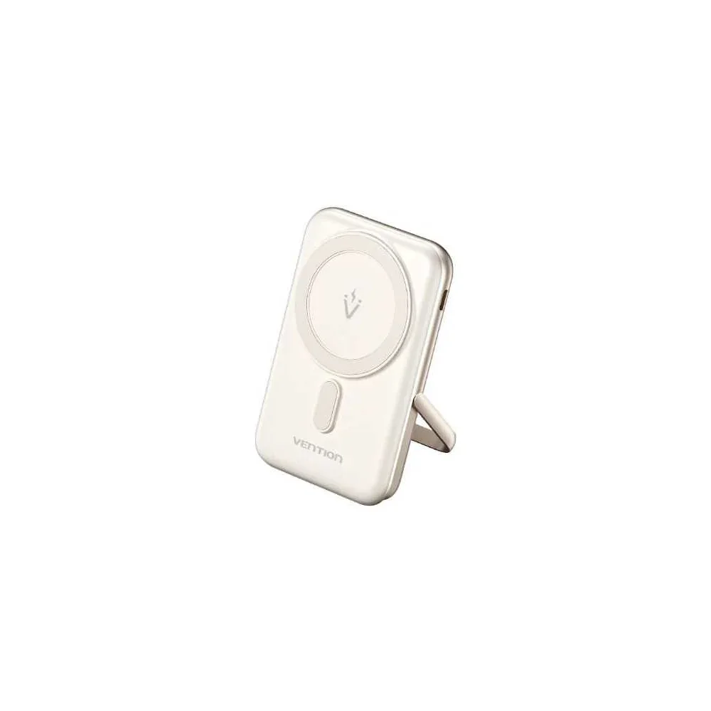 Беспроводной Power Bank Magnetic Vention 10000mAh (USB-C + Wireless) 20W Белый, шт.
