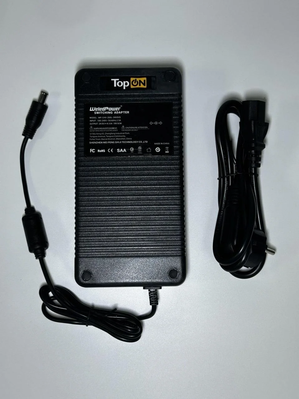 Блок питания TopON TOP-AF200 200W-24V 8.33A от бытовой электросети LED индикатор
