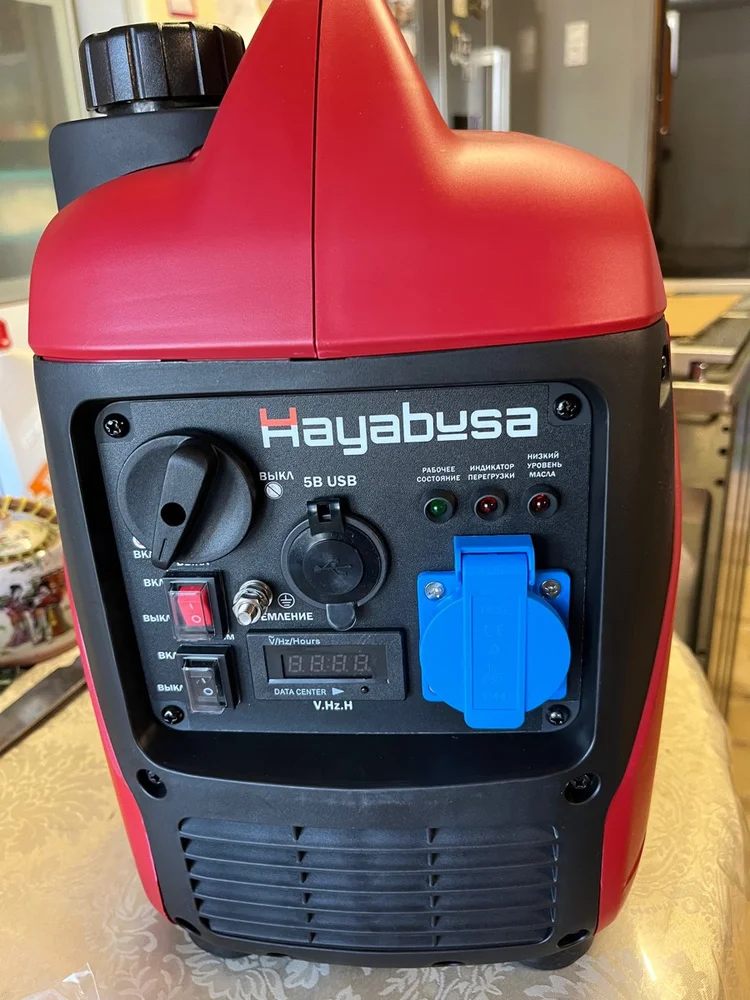Генератор бензиновый HAYABUSA 3800iC инверт. (с ручным запуском, 3.2-3.5кВт, 230В, в кожухе)