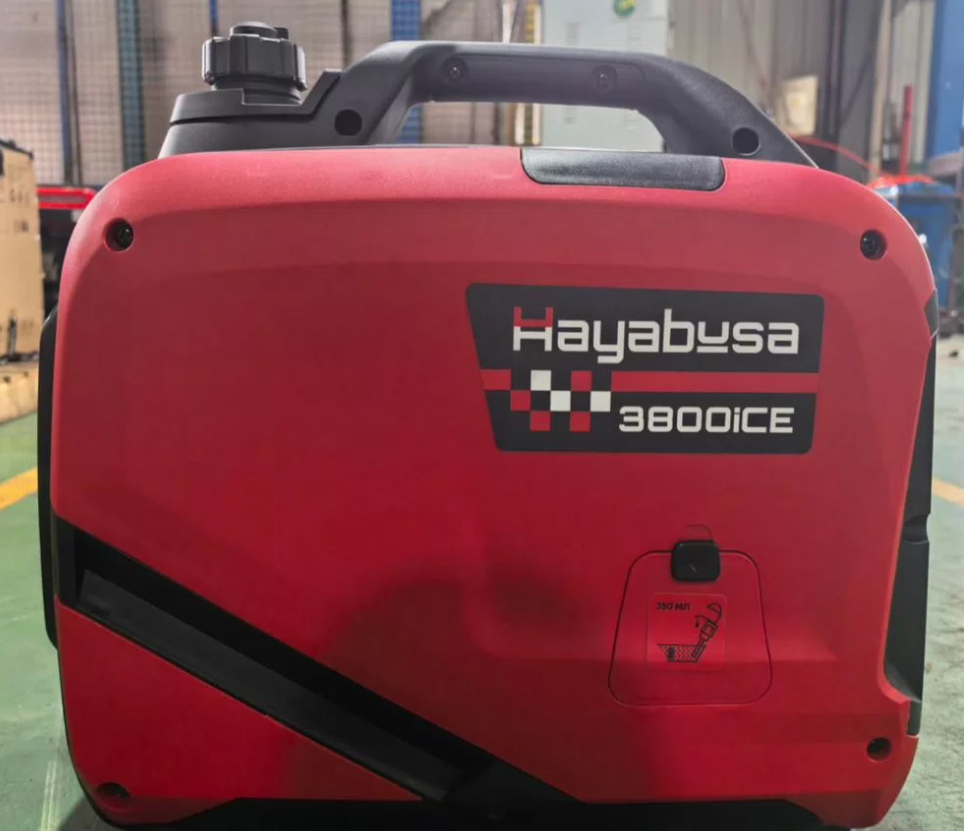 Генератор бензиновый HAYABUSA 3800iCE инверт. (с электро запуском, 3.2-3.5кВт, 230В, в кожухе)