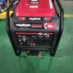 Генератор бензиновый HAYABUSA 5000iOE инверторный 220V,  4,0-4,4 кВт,50 гц, ЭЛЕКТРОСТАРТЕР с КЛЮЧА