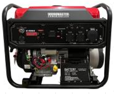 Генератор бензиновый WorkMaster БГ-12500E2 (9/10кВт,экран 3-1,электр, колеса ,ручки,РОЗЕТКА ПОД АВР)