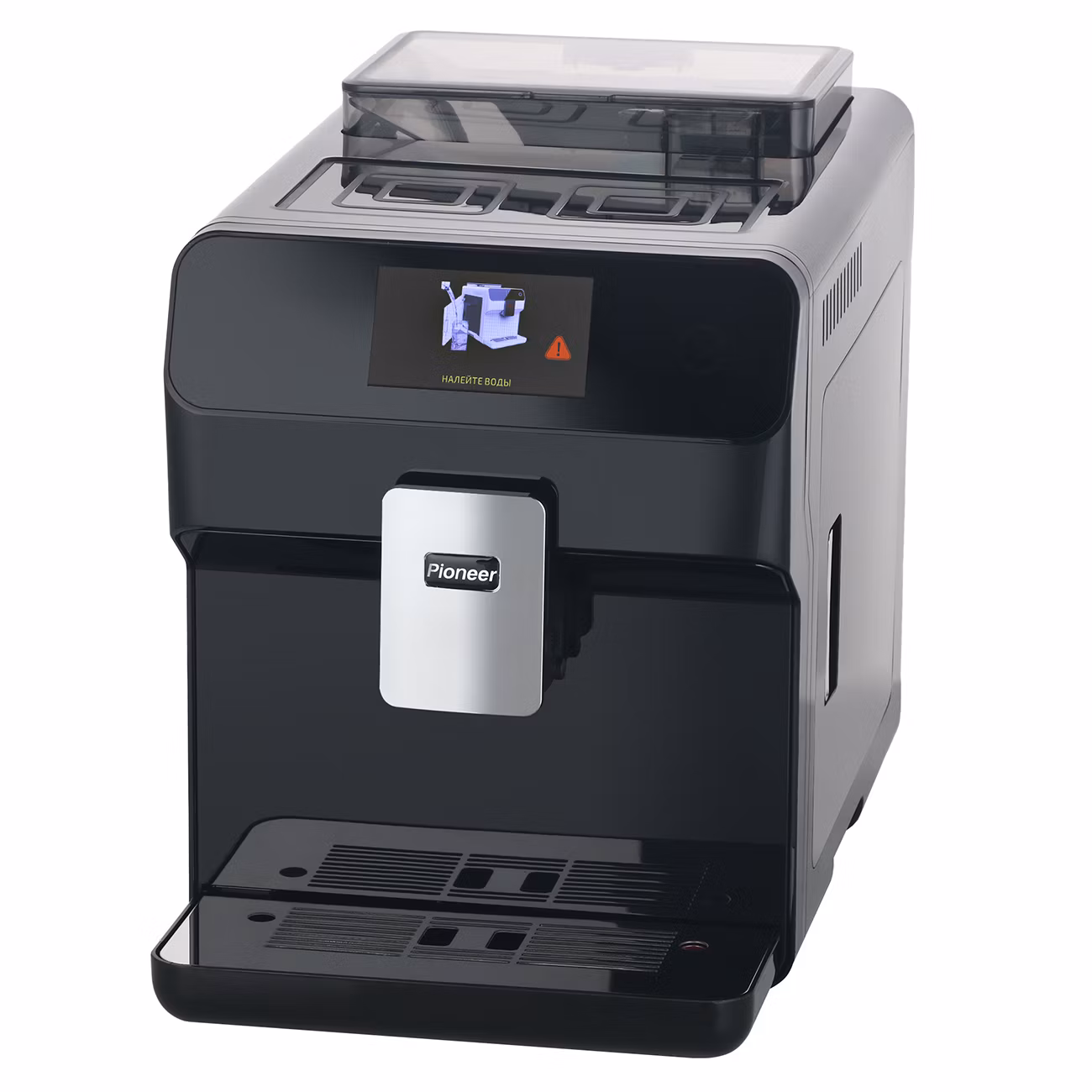 Кофемашина Pioneer CMA020, 1500 Вт, бак 1,5л, 19 бар, контейн.для зерен 250г, 18 помола.