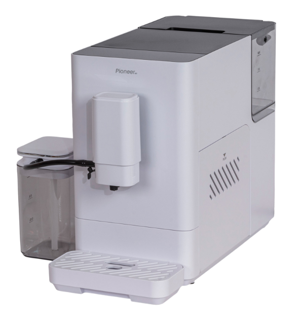 Кофемашина Pioneer CMA101 1350Вт 20 бар бак1,5л. для молока 0,75л  для кофе 200г. 15 настроек