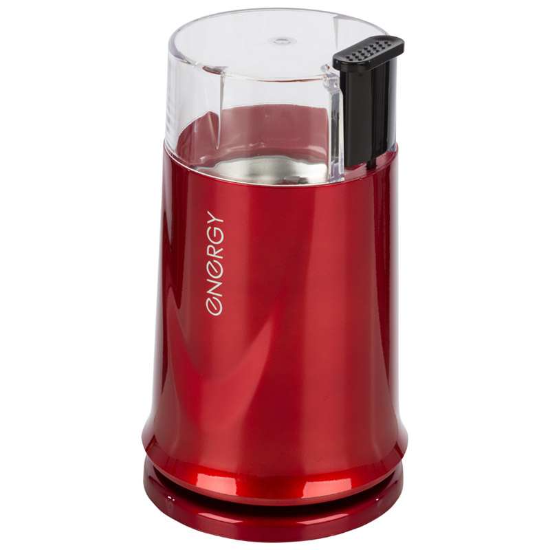 Кофемолка ENERGY EN-110, цвет красный, (150 Вт, емкость 50г)
