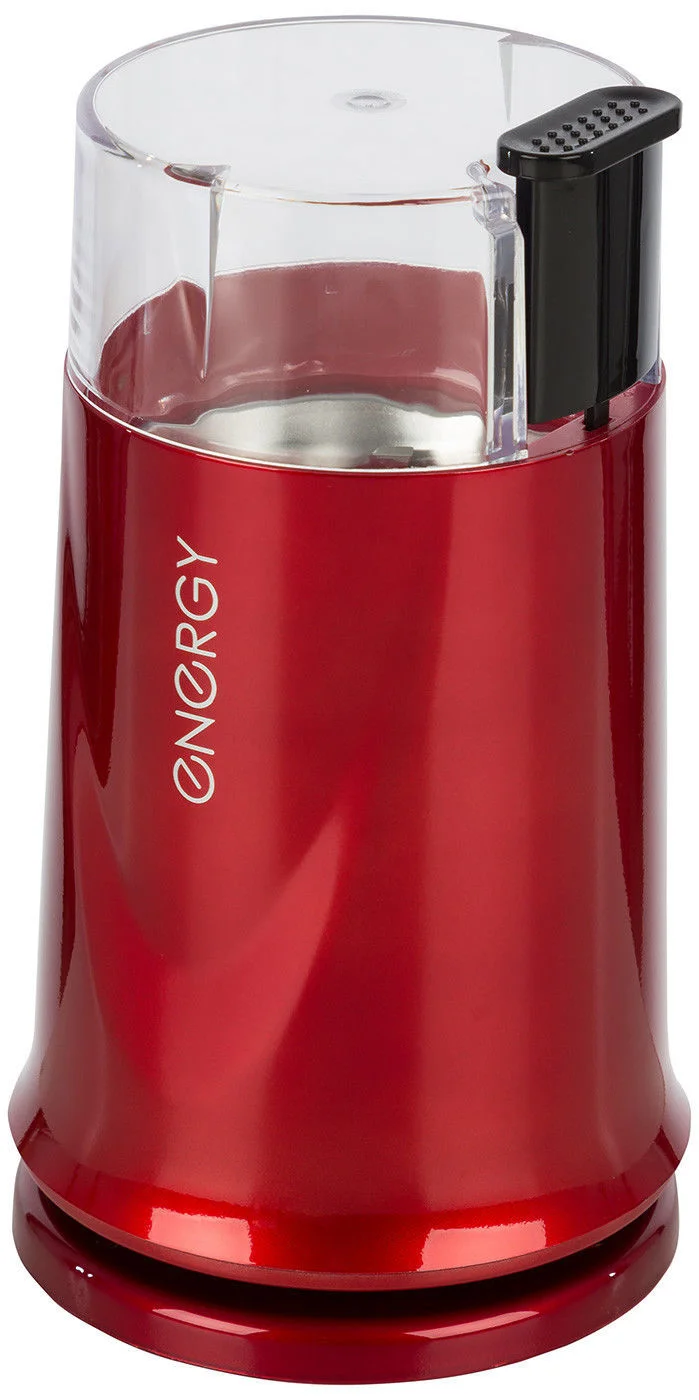 Кофемолка ENERGY EN-110, цвет красный, (150 Вт, емкость 50г)