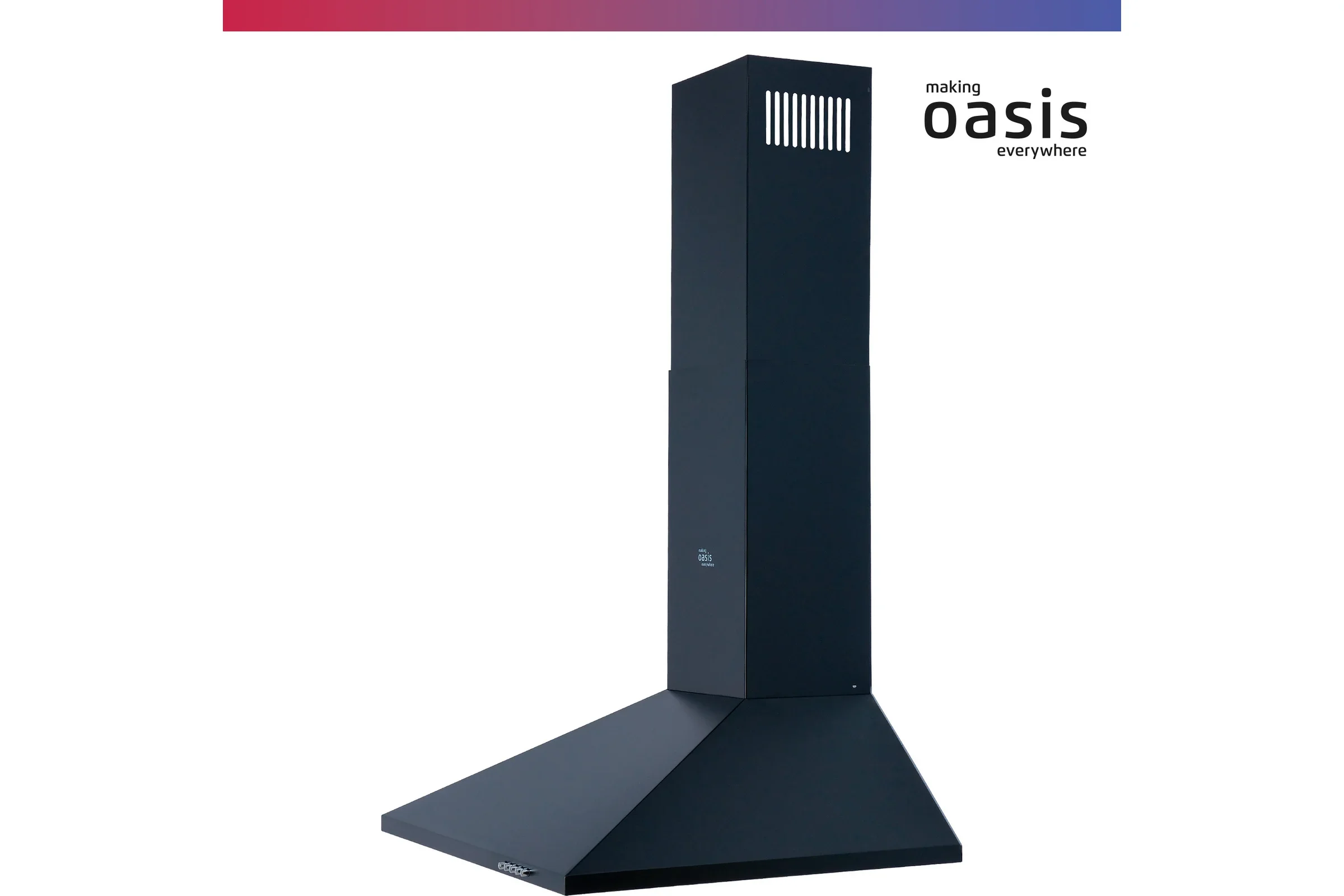 Вытяжка Oasis KB-60B, 102Вт, 600м3/ч, D120мм.