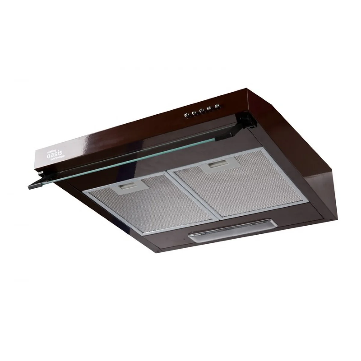 Вытяжка Oasis UP-50C 125 Вт, 350 м³/час, 3 скорости, фильтр, механика