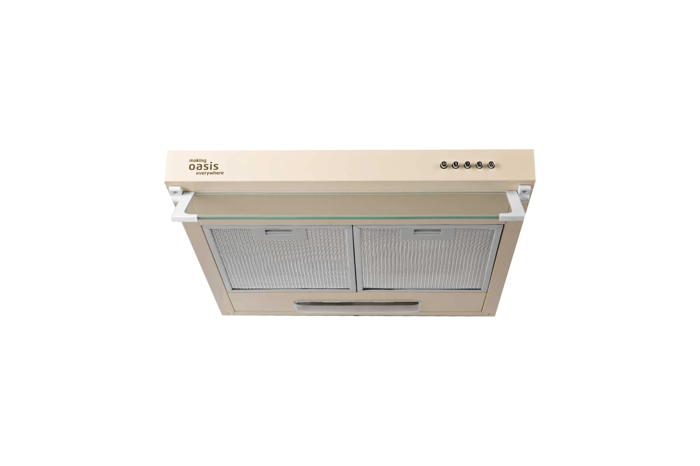 Вытяжка Oasis UP-50I (F) 125 Вт, 350 м³/час, 3 скорости, угольн.фильтр