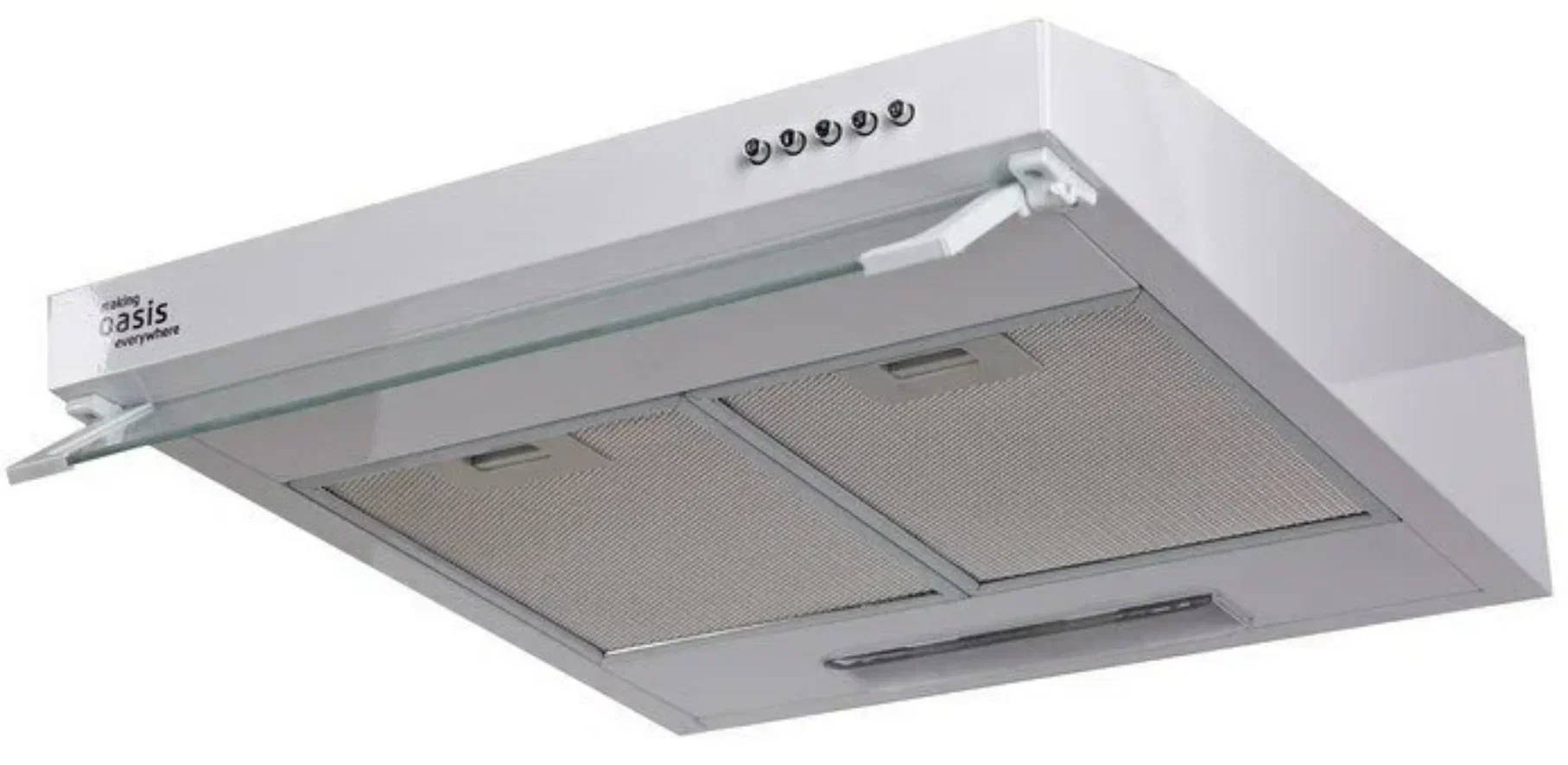 Вытяжка Oasis UP-50W 350 м³/час, 3 скорости, фильтр, механика