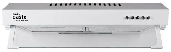 Вытяжка Oasis UP-50W 350 м³/час, 3 скорости, фильтр, механика