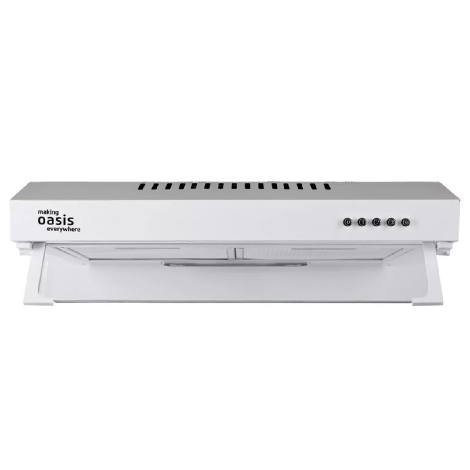 Вытяжка Oasis UP-50W 350 м³/час, 3 скорости, фильтр, механика