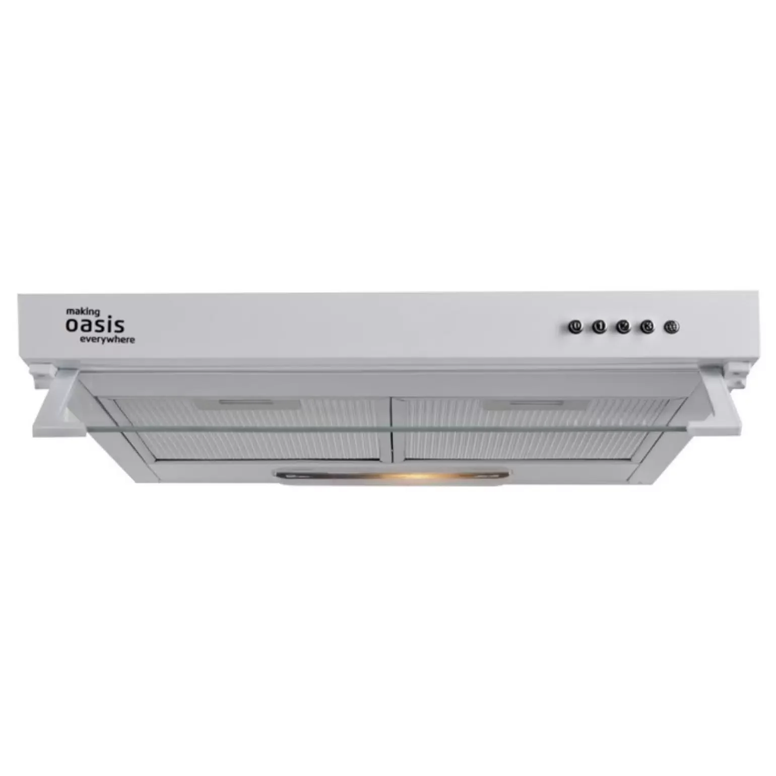 Вытяжка Oasis UP-50W 350 м³/час, 3 скорости, фильтр, механика