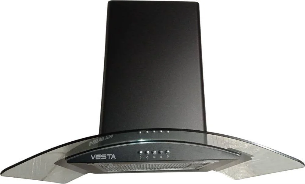 Вытяжка VESTA VCG660 BL черный (150 Вт, 700 м³/час, 3 скорости)