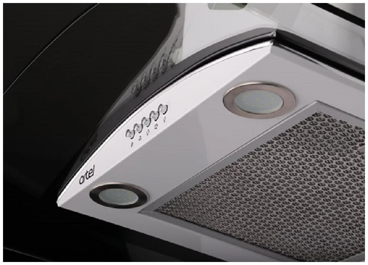 Вытяжка VESTA VCG660 WH Белая (150 Вт, 800 м³/час, 3 скорости)