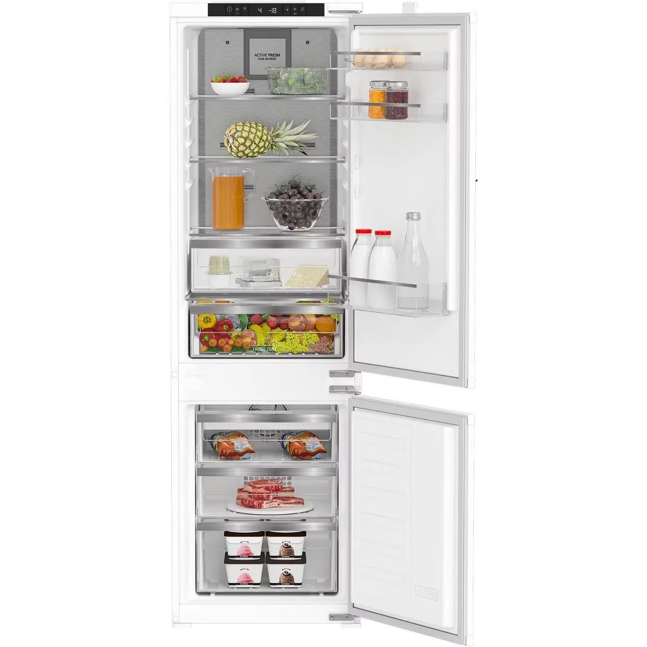 Втраиваемый холодильник Hotpoint HBTF 18I