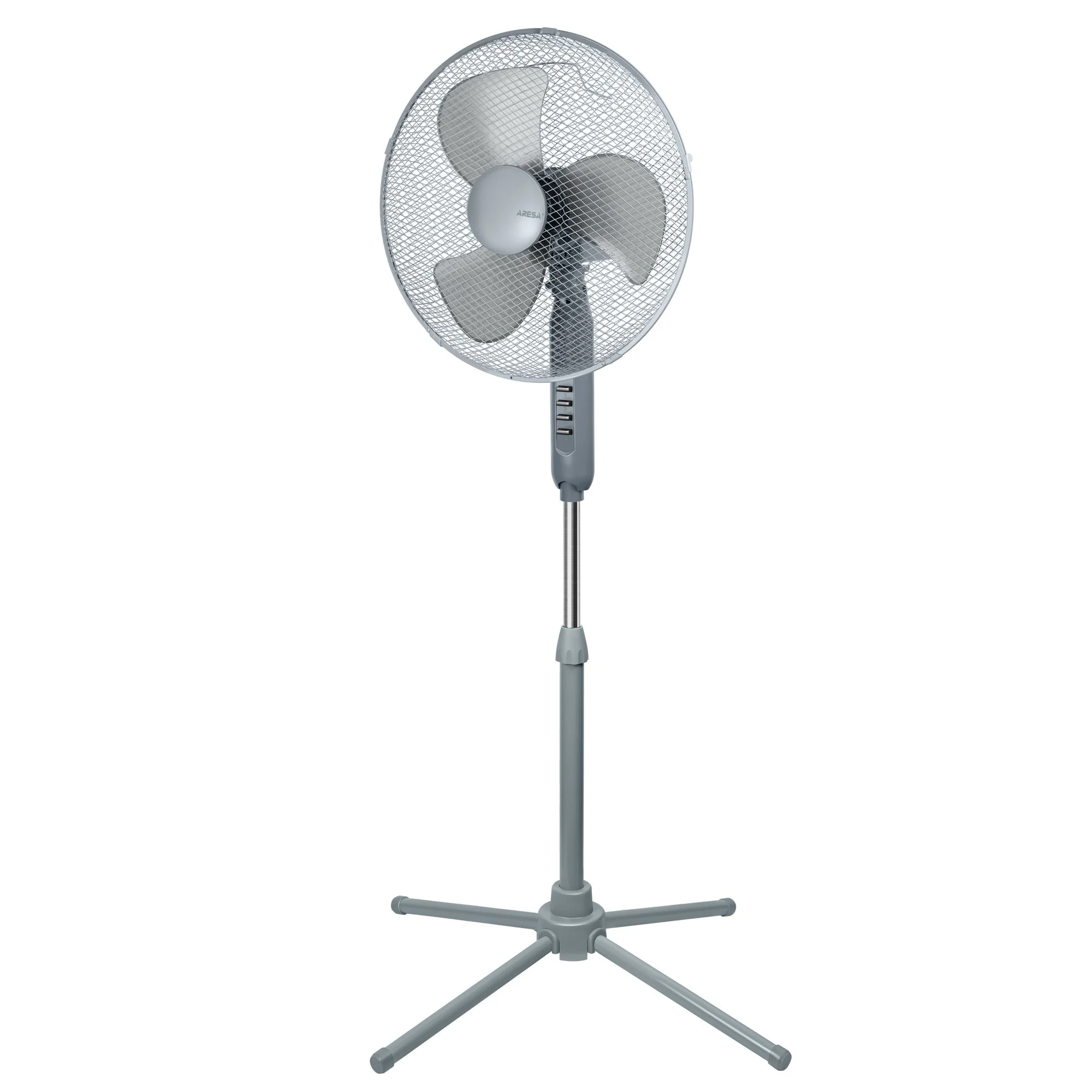 Вентилятор ARESA AR-1309 серый, напольный, 35 Вт, 3 скорости, 40 см
