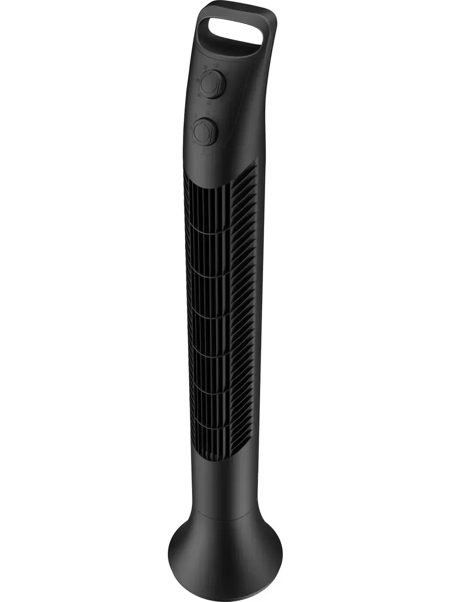 Вентилятор AURUM AKCF-9243ST чёрный, напольный, 40 Вт, 3 скорости, 20 см