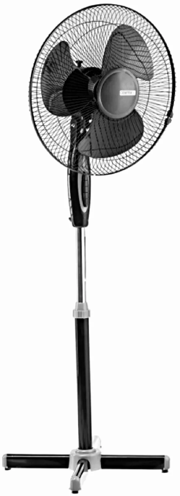Вентилятор Centek CT-5015 чёрный, напольный, 40 Вт, 3 скорости, 43 см