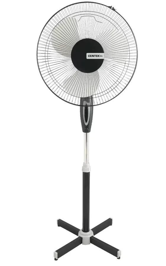 Вентилятор Centek CT-5015 чёрный, напольный, 40 Вт, 3 скорости, 43 см