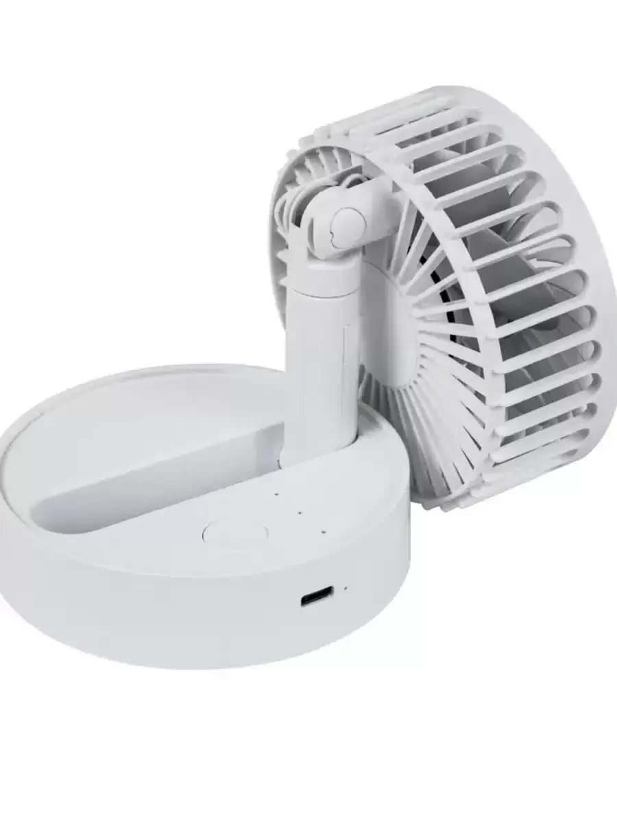 Вентилятор Centek CT-5044 белый, настольный, 4 Вт, 3 скорости, 10 см
