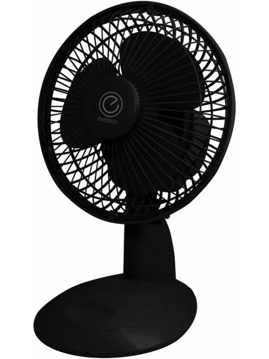 Вентилятор Energy EN-0603 чёрный, настольный, 15 Вт, 2 скорости, 15 см