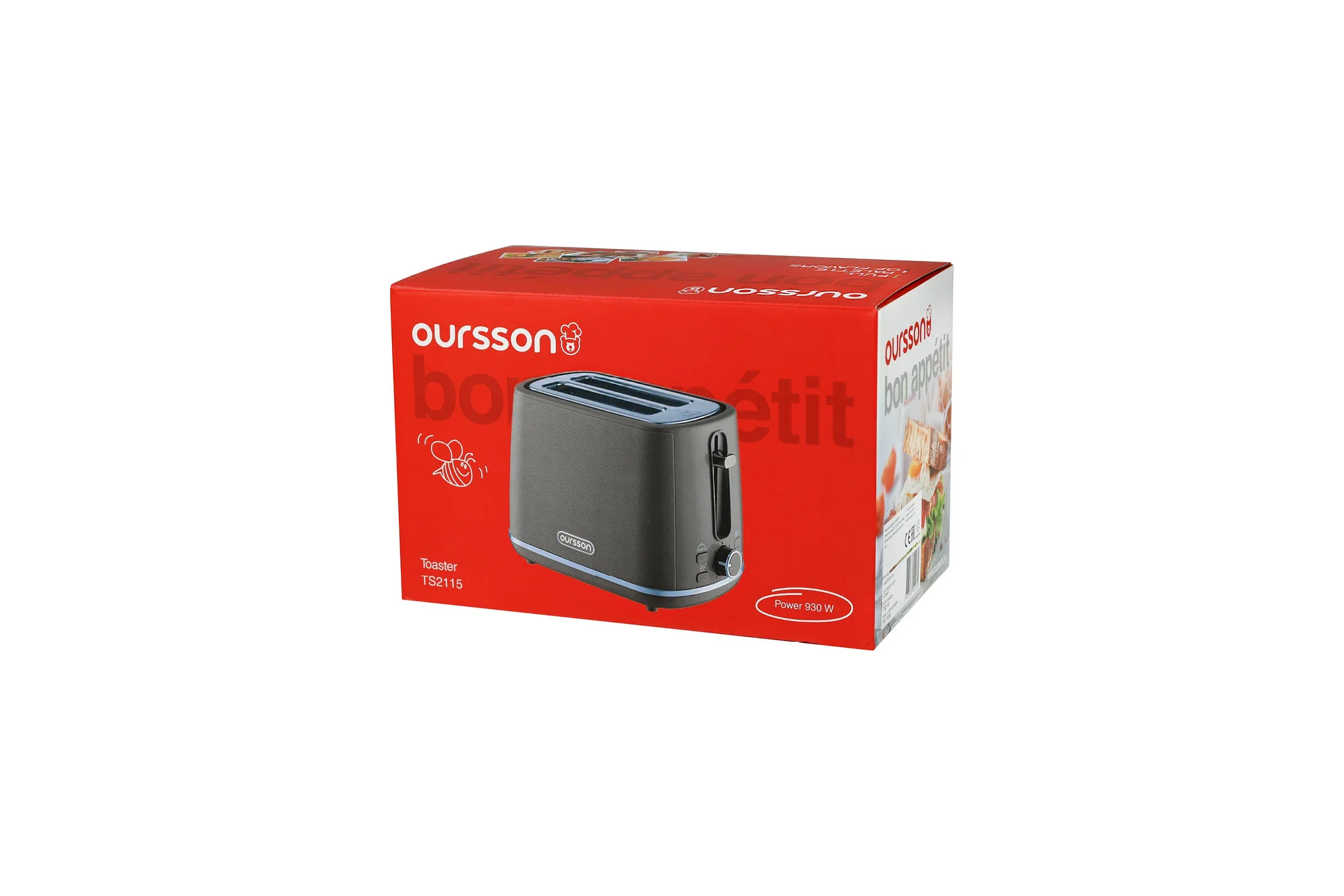 Тостер Oursson TS2115/DG, темно-серый