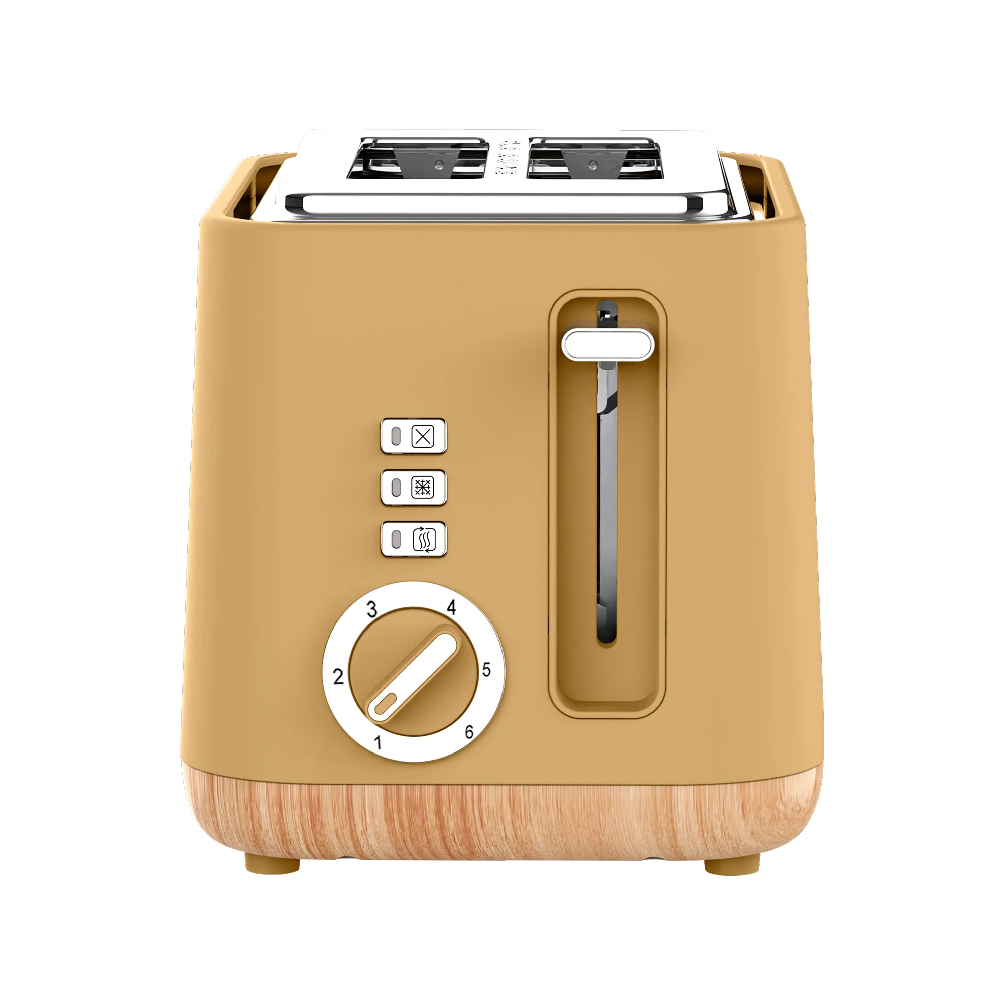 Тостер Tesler TT-244 Ochre Yellow