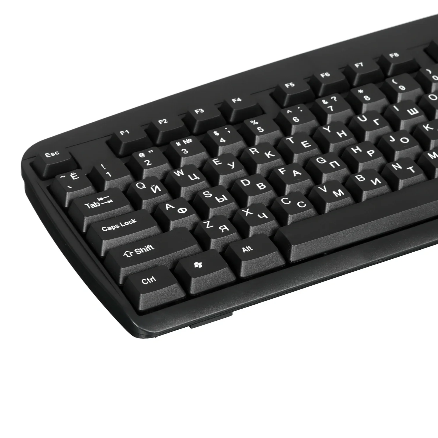 Defender Клавиатура проводная Office HB-910 RU, черный, полноразмерная.