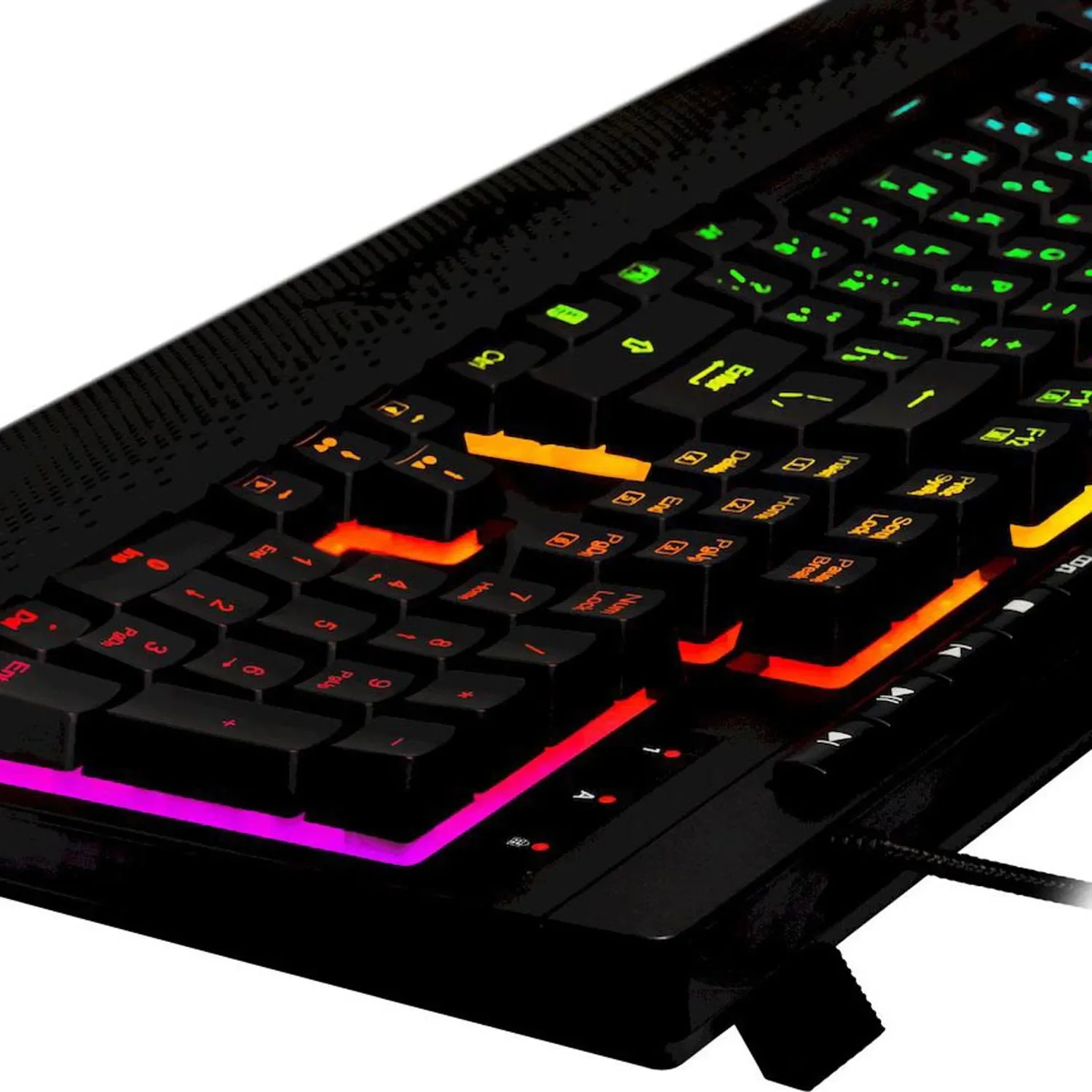 Redragon Игровая клавиатура проводная Shiva RU,RGB,26 anti-ghost,мембран.