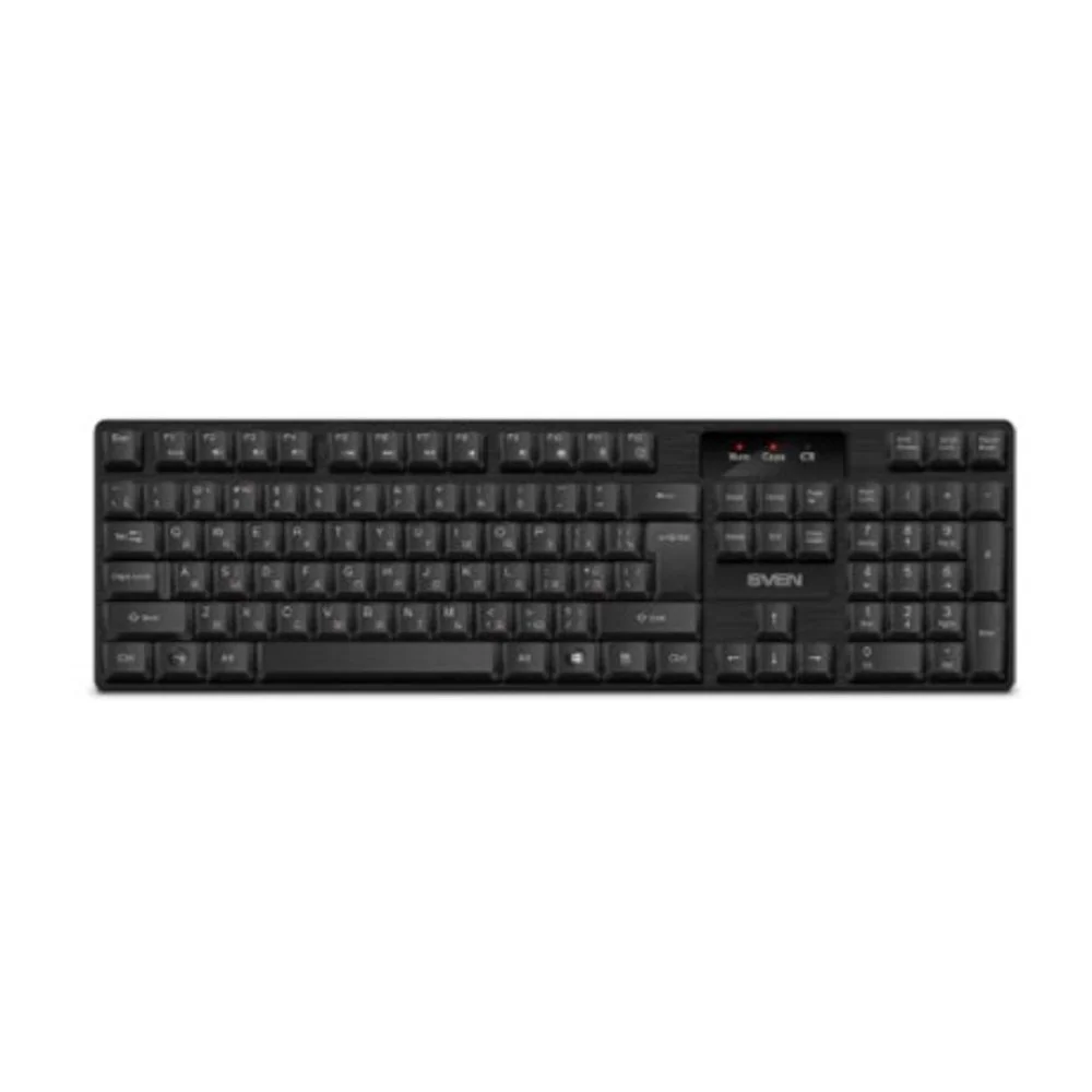 SVEN Клавиатура беспроводная KB-C2300W (2,4 GHz, 104кл.)