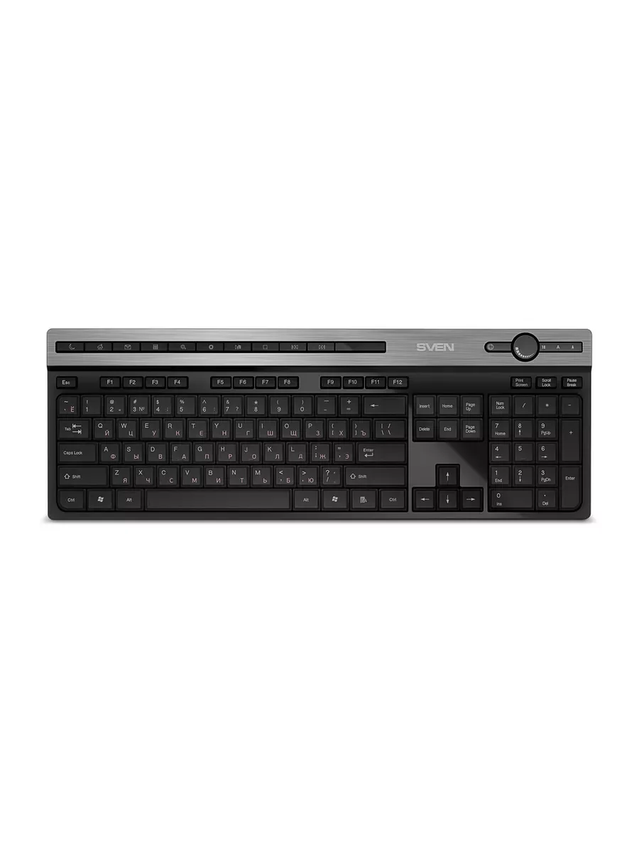 SVEN Клавиатура беспроводная KB-E5500W (2,4 GHz, 115кл.)