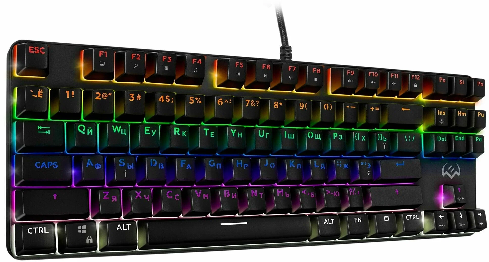SVEN Клавиатура игровая механическая KB-G9150 (87кл., 12 Fn функций, подсветка)