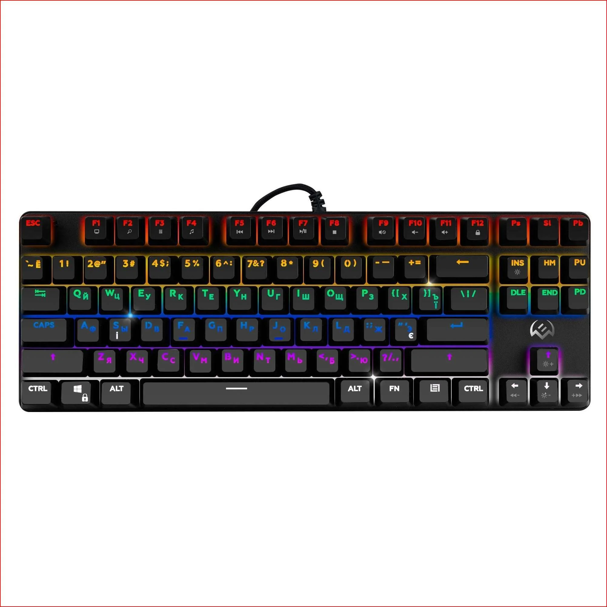 SVEN Клавиатура игровая механическая KB-G9150 (87кл., 12 Fn функций, подсветка)