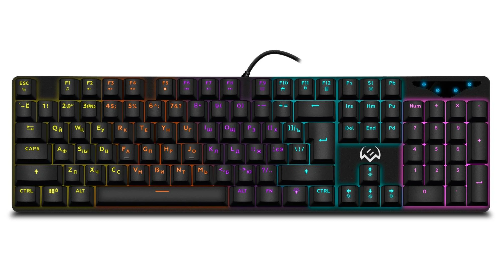 SVEN Клавиатура игровая механическая KB-G9300 (104кл., 20 Fn функций)