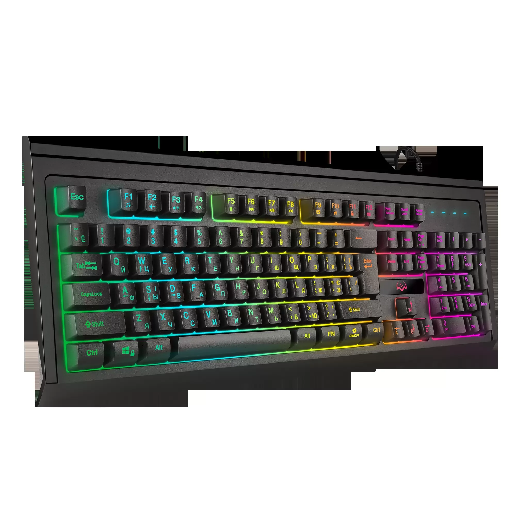 SVEN Клавиатура проводная игровая KB-G8400 (104кл, ПО, RGB-подсветка)  1