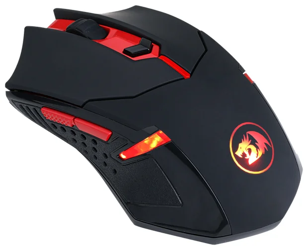 Redragon Игровой набор M601WL-BA RU,беспроводная мышь+ковер