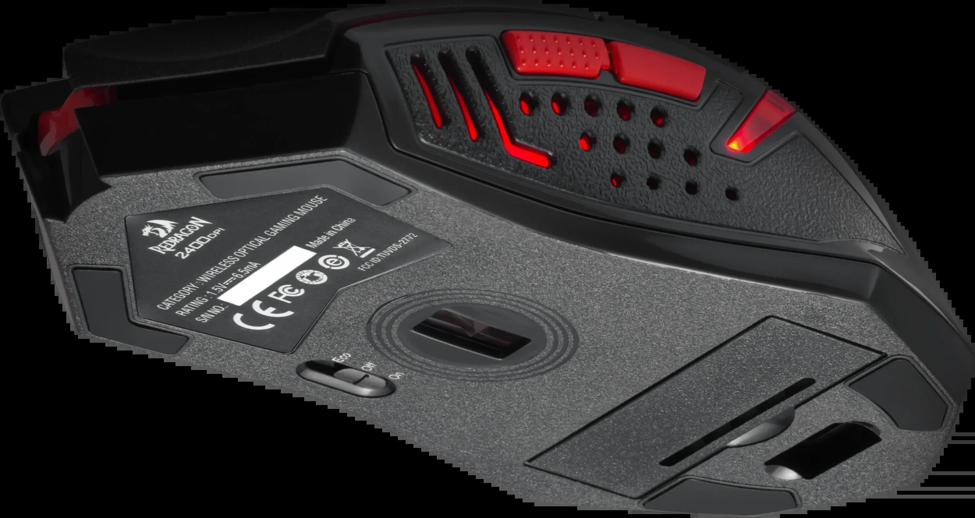 Redragon Игровой набор M601WL-BA RU,беспроводная мышь+ковер