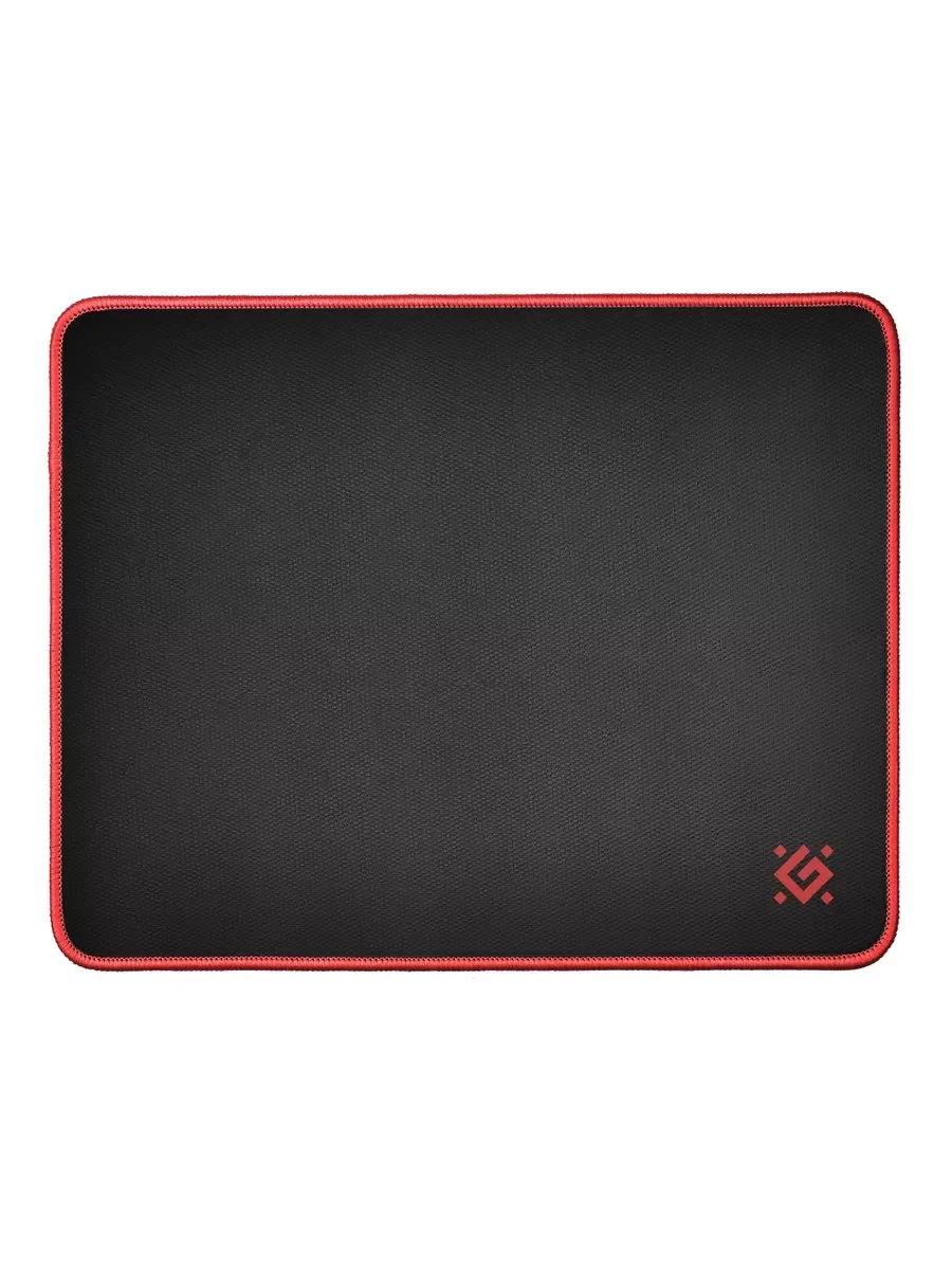 Defender Игровой коврик Black M 360x270x3 мм, ткань+резина.