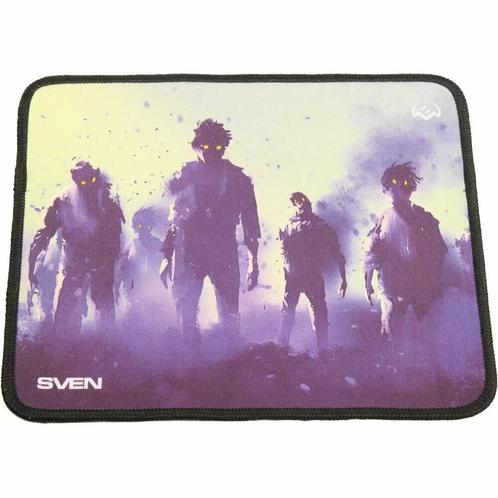 SVEN Коврик для мыши игровой MP-G02S Zombie (230x200x2мм, ткань + резина)