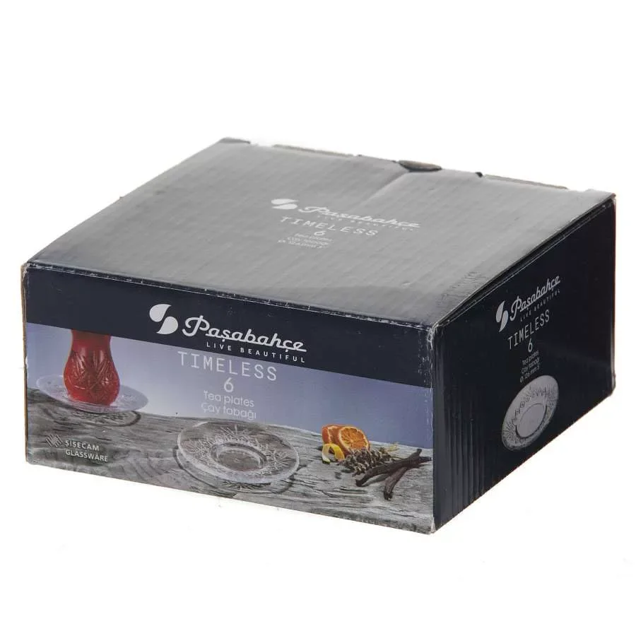 Pasabahce TIMELESS Набор чайных блюдец 6 шт.(1119419)