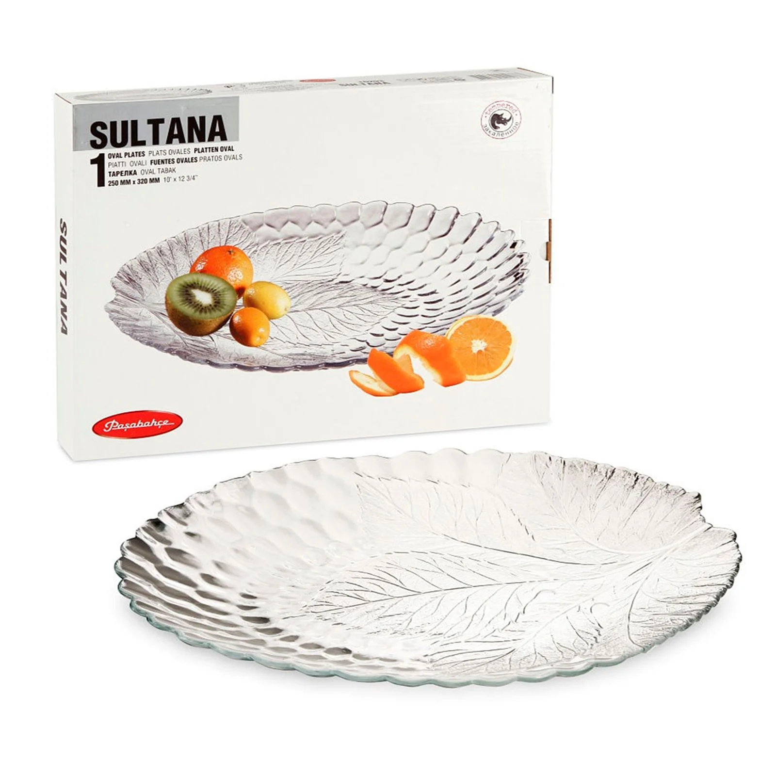Pasabahce СУЛТАНА Блюдо овальное 25*32см. 1шт