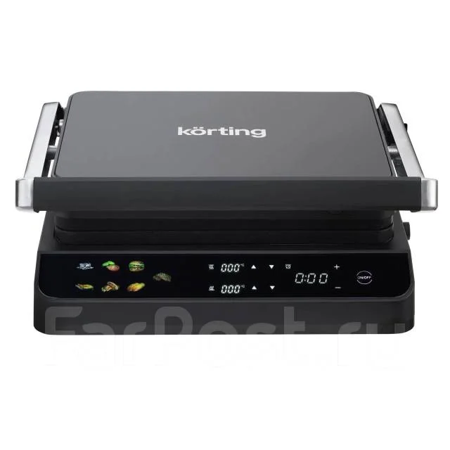 Электрогриль Korting KGPA 0405 W, черный