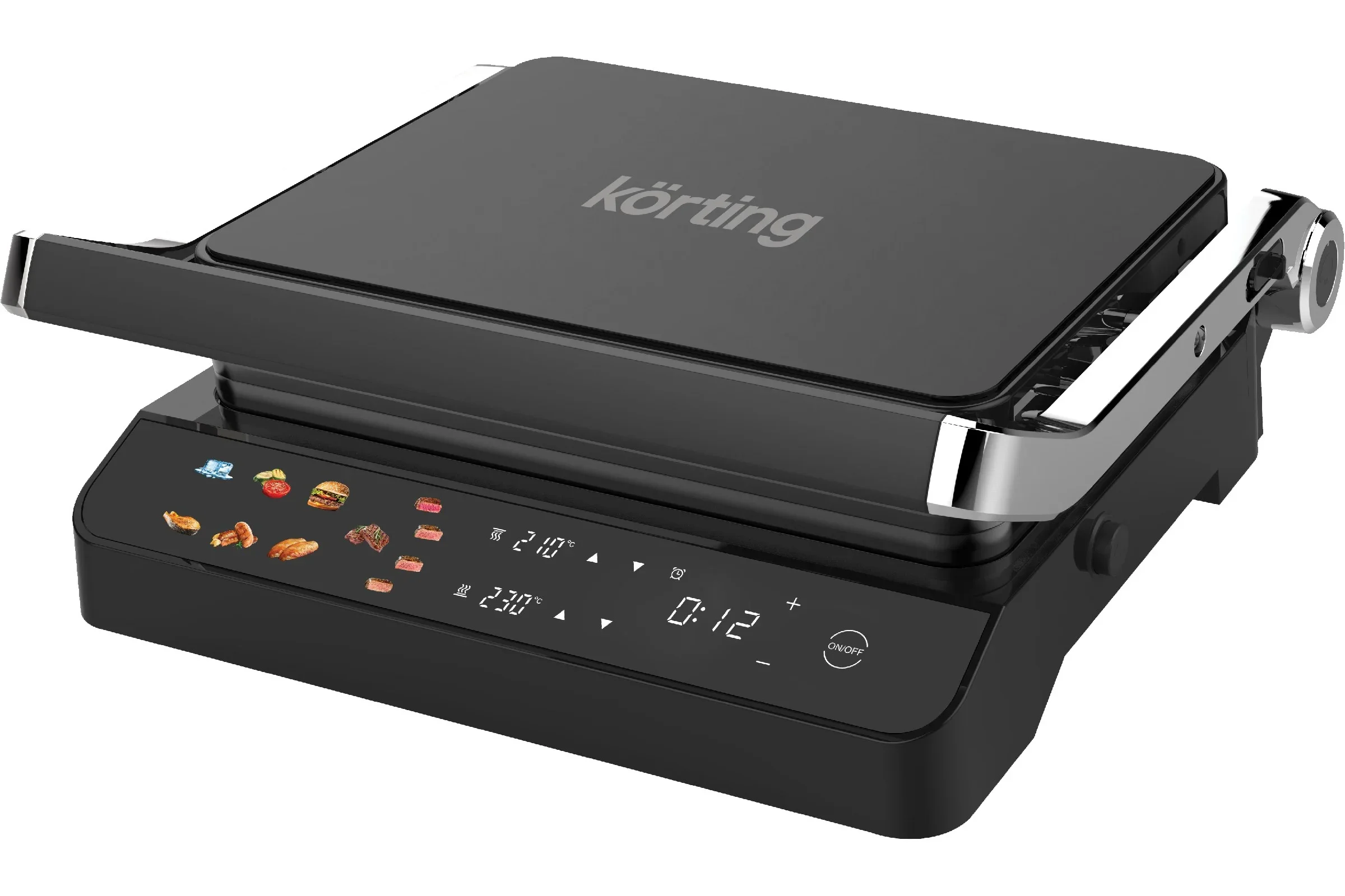 Электрогриль Korting KGPA 0405 W, черный